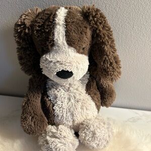 Jellycat Bashful Fudge Cream Spaniel Puppy Dog Plush
